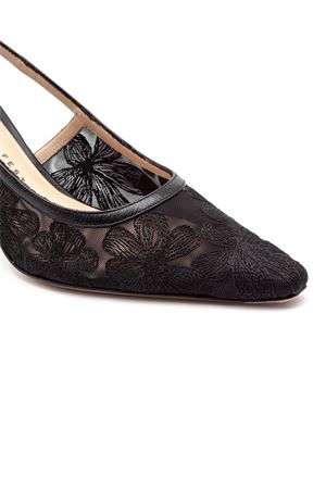 Black lace slingback pumps ROBERTO FESTA | GAMEORLEANSNERO